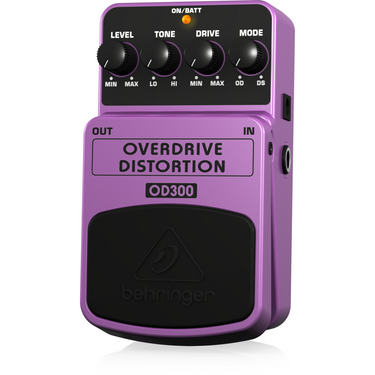 Pedal Behringer Overdrive/Distort, Od300